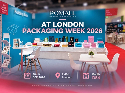 POMALL Ambalaj Londra Ambalaj Haftasında 2026 - Bizi D54'...